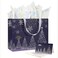Bobobag 13 Deep Blue Large Christmas Gift Bag with Tissue Paper and Greeting Card Personalized Platinum Quality Gift Bag for Mans Present
