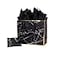 ysmile Marble Black 12 Premium Gift Bag with Tissue Paper for Men Birthday Anniversary Father Day