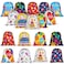 Sweetude 18 Pcs Happy Birthday Gift Bag Birthday Party Drawstring Canvas Backpack 1181 x 984 Inch Reusable Gym Sports Return Gift String Backpack for Men Women Kids 9 Designs