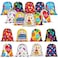 Sweetude 18 Pcs Happy Birthday Gift Bag Birthday Party Drawstring Canvas Backpack 1181 x 984 Inch Reusable Gym Sports Return Gift String Backpack for Men Women Kids 9 Designs