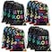 Sadnyy 12 Pieces Lets Glow Drawstring Bags Bulk Glow in The Dark Party Supplies Favor Gift Bag Neon Pouch for Goodie Retro 80s 90s