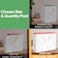 MOXARYSU White Gift Bags With Handles 16x6x12 Inch 3pcs Extra Large White Paper Gags Bulk For Party Shopping Birthday Wedding