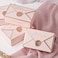 POTTIIS 20Pcs Candy Box Cookie Gift BoxesRomantic Wedding Favors Cute Chocolate Box for Wedding Bridal Birthday Party Supplies Pink