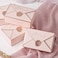 POTTIIS 20Pcs Candy Box Cookie Gift BoxesRomantic Wedding Favors Cute Chocolate Box for Wedding Bridal Birthday Party Supplies Pink
