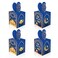 RIGHTA TECH 12 Pcs Small Eid Mubarak Day Treat Gift Boxes Ramadan Mubarak Candy Boxes Candy Goodie Boxes Eid Mubarak Party Favors Boxes with Handle for Eid AlFitr Birthday Party Supplies Favors