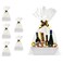 funsky Basket For Gifts Empty 5 Pk White Empty Gift Baskets To Fill Sturdy Cardboard Tray With Handles Large Gift Baskets Empty Bulk For Beautiful Gifts Christmas Easter Bridesmaid Wedding