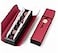 BBC Bakery BBJ WRAPS 6 Cavity Chocolate Gift Packaging Box Wedding Party Paper Favor Boxes Without Ribbon and StickerSet of 10 6 cavity red