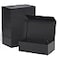 ROSTELACK Gift Boxe 12 x 6 x 4 with Magnetic Closure Lid Gift Boxes for PresentsBridesmaid Gifts BoxCute BoxBirthday Gift boxLuxury for Gift Packaging Magnetic Gift Box for Wrapping Gifts Black5PCS