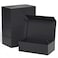 ROSTELACK Gift Boxe 12 x 6 x 4 with Magnetic Closure Lid Gift Boxes for PresentsBridesmaid Gifts BoxCute BoxBirthday Gift boxLuxury for Gift Packaging Magnetic Gift Box for Wrapping Gifts Black5PCS