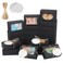COTOPHER Soap Box 30Pcs Small Soap Packaging Boxes 35x235x12 Inch Mini Kraft Boxes with Window Soap Boxes for Homemade Soap Candy Chocolate Bakery Cookies Soap Packaging