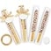 COTOPHER 60 Pcs Pretzel Rod Boxes 1x1x8 Inches Chocolate Covered Pretzels Rod Box Transparent PET Plastic Gumball Tube Clear Favor Boxes
