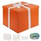 YINUOYOUJIA Gift Box 12x12x10 Inches orange 1 Count Pack of 1