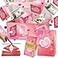 rain bunny Surprise Gift Box Explosion for Money Unique Folding Bouncing Red Envelope Gift Box with Confetti Cash Explosion Luxury for Birthday Anniversary Valentine Proposal 15 Bounces Pink Heart