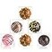 SLShePack 70 PCS 157 x 157 x 157 Inch Clear Single Chocolate Truffle Boxes Small Candy Boxes for Party Wedding