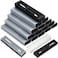 Crtiin 30 Pcs Pen Gift Boxes Empty Black Ballpoint Pen Gift Box with Clear Sleeves Jewelry Display Box Empty Present Collection Cases for Birthday Souvenir Business Gifting Office Supplies