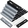 Crtiin 30 Pcs Pen Gift Boxes Empty Black Ballpoint Pen Gift Box with Clear Sleeves Jewelry Display Box Empty Present Collection Cases for Birthday Souvenir Business Gifting Office Supplies