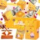 rain bunny Surprise Gift Box Explosion for Money Unique Folding Bouncing Red Envelope Gift Box with Confetti Cash Explosion Luxury for Birthday Anniversary Valentine Proposal 15 Bounces Yellow