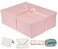 YINUOYOUJIA Large Gift Box 165x13x55 inchesPink Gift Box for PresentsBirthdayValentines DayMothers DayChristmasAnniversary