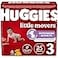 Huggies Size 3 Diapers Little Movers Baby Diapers Size 3 1628 lbs 25 Count Packaging May Vary