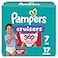 Pampers Diapers Cruisers 360 Size 7 17 Count Babyproof up to 100 Leakproof PullOn Diaper Packaging May Vary