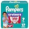 Pampers Diapers Cruisers 360 Size 7 17 Count Babyproof up to 100 Leakproof PullOn Diaper Packaging May Vary