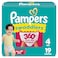 Pampers Diapers Swaddlers 360 Size 4 19 Count up to 100 Leakproof Comfy Dry Fit Designed for Easy Changes Pull On Baby Diaper