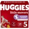 Huggies Size 5 Diapers Little Movers Baby Diapers Size 5 27 lbs 58 Count Packaging May Vary
