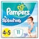 Pampers Splashers Size 45 915 kg Disposable Swim Diapers for Optimal Protection in Water 11 Pieces