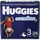 HUGGIES Nighttime Baby Diapers Overnites White Size 3 24 Count
