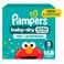 Pampers Diapers Baby Dry Size 3 168 Count Absorbent Disposable Infant Diaper Packaging May Vary