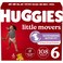 Huggies Size 6 Diapers Little Movers Baby Diapers Size 6 35 lbs 108 Count 2 Packs of 54 Packaging May Vary