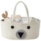 DECOMOMO Teddy Bear Basket Diaper Caddy Basket Baby Baskets for Baby Shower Animal Large