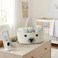 DECOMOMO Teddy Bear Basket Diaper Caddy Basket Baby Baskets for Baby Shower Animal Large