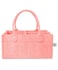Mr. Pen Mr Pen Baby Diaper Caddy Organizer Pink Nursery Storage Bin and Car Organizer for Diapers and Baby Wipes