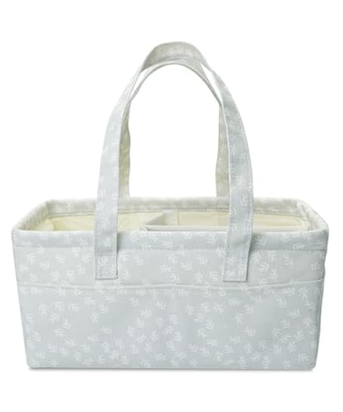 Mr. Pen Mr Pen Baby Diaper Caddy Organizer Patterned Gray Nursery Storage Bin and Car Organizer for Diapers and Baby Wipes