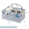 Mr. Pen Mr Pen Baby Diaper Caddy Organizer Gray Large Nursery Storage Bin and Car Organizer for Diapers and Baby Wipes