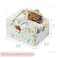 Mr. Pen Mr Pen Baby Diaper Caddy Organizer Blooming Palette Nursery Storage Bin and Car Organizer for Diapers and Baby Wipes