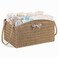HBlife Diaper Caddy Organizer Large HandWoven Storage Basket for Diapers Baby Essentials Elegant Curved Design Ideal Gift for Baby Shower Registry MustHave