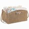 HBlife Diaper Caddy Organizer Large HandWoven Storage Basket for Diapers Baby Essentials Elegant Curved Design Ideal Gift for Baby Shower Registry MustHave
