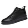 Battle Men Mens 24 6cm Taller Elevator Shoes Fashion Sneaker with Invisible Height Increase Insoles Black