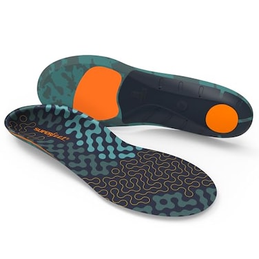 Superfeet Run Cushion High Arch Insoles for Runners with High Arch Support 759 Men 8510 Women