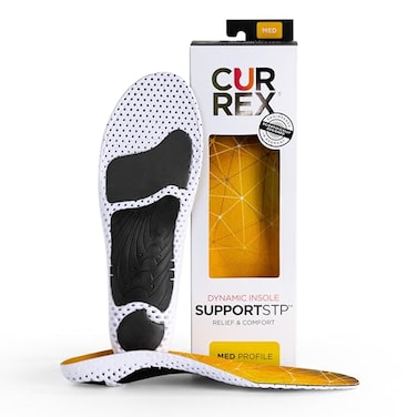 CURREX SupportSTP Arch Support Insole wSuperior Cushioning Airflow Heavy Duty Shell for Less Fatigue Comfort Athletic Casual and Work Shoe Inserts Men Women Medium Arch XL