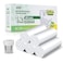 Inwaysin 12 Gallon Small Trash Bags Biodegradable 180 Counts Mini Trash Bags Unscented Small Garbage Bags Waste Basket Liners for Kitchen Bathroom Bedroom Office Camping
