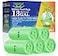 OKKEAI Large Garbage Bags 13 Gallon Tall Kitchen Green Trash Bags 49 Liter Bin Liners for Lawn YardHomeOffice60 Counts Fits 1015 Gallon Bins