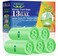 OKKEAI Large Garbage Bags 13 Gallon Tall Kitchen Green Trash Bags 49 Liter Bin Liners for Lawn YardHomeOffice60 Counts Fits 1015 Gallon Bins