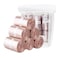HW HW 240 Counts Strong Trash Bags05 Gallon Mini Garbage Bags for Small Trash CanDesktop Trash BinFit 2 Liters or Less Trash Can6 RollsRose Gold