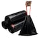 Uumitty 5 Gallon Drawstring Trash Bags Flat Bottom Garbage Bag Black 115 Counts 3 Rolls