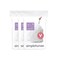 simplehuman Code V 60 Count Dispenser Pack Custom Fit Liners Drawstring Trash Bags 1618 Liter 4248 Gallon White