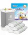 Teivio Small Trash Bags 4 Gallon 120 Counts Garbage Bags Bathroom Trash Can Bin Liners Small Plastic Bags for home office kitchen fit 1215 Liter 33545 Gal Clear