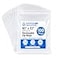 Spartan Industrial 10 X 12 100 Count Quart Clear Reclosable Zip Plastic Poly Bags with Resealable Lock Seal Zipper 2 Mil